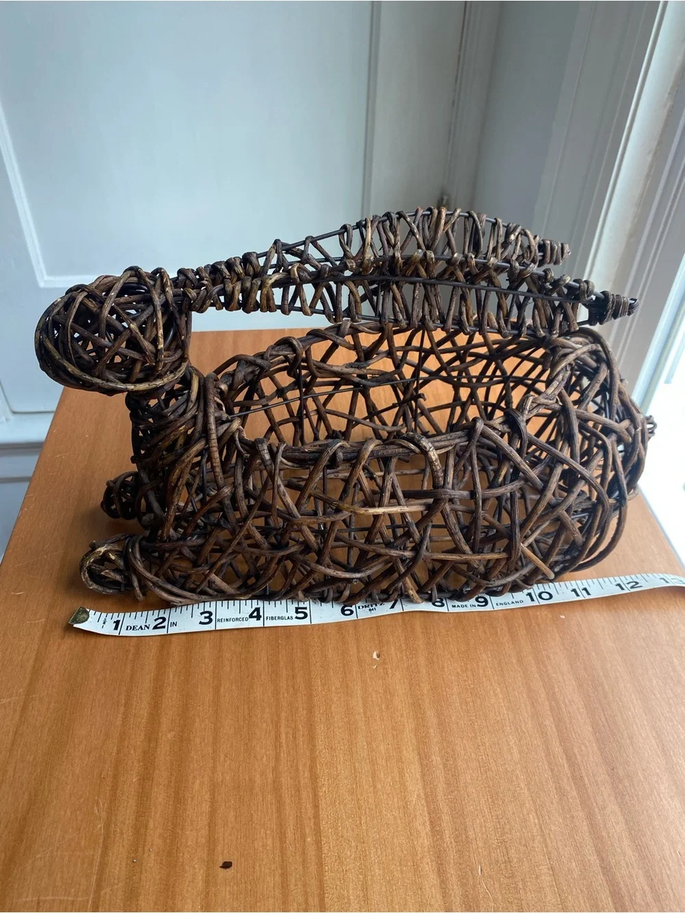 Pier One Wicker Rabbit Basket